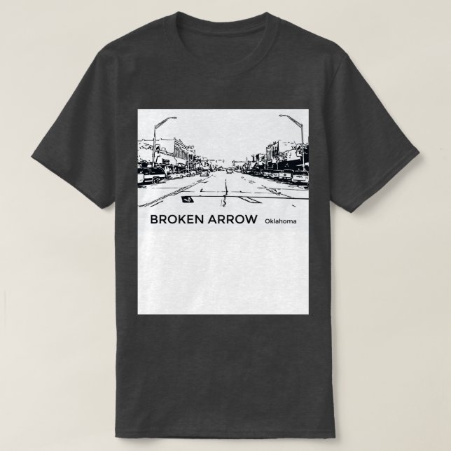 Broken Arrow Oklahoma T-Shirt (Design vorne)