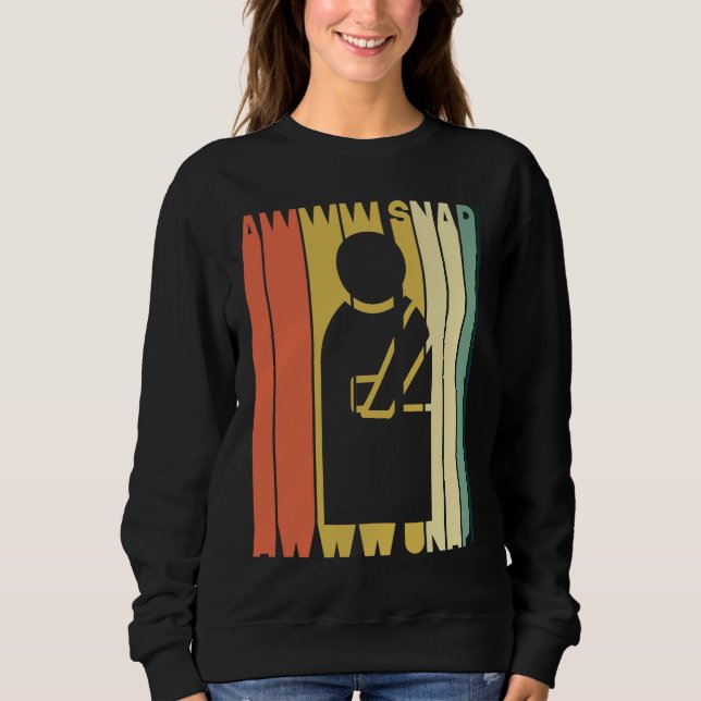 Broken Bone Awww Snap Broken Arm Recovery  Hand El Sweatshirt (Vorderseite)