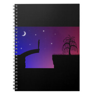 Broken Bridge Notebook Notizblock