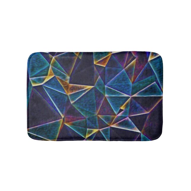 Broken Bubbles Badematte (Vorderseite)