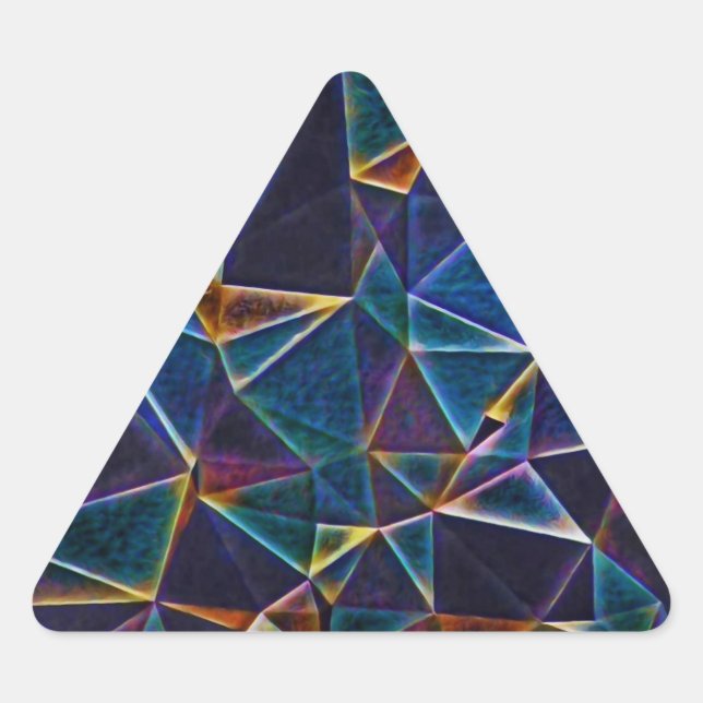 Broken Bubbles Classic Round Sticker (Vorderseite)