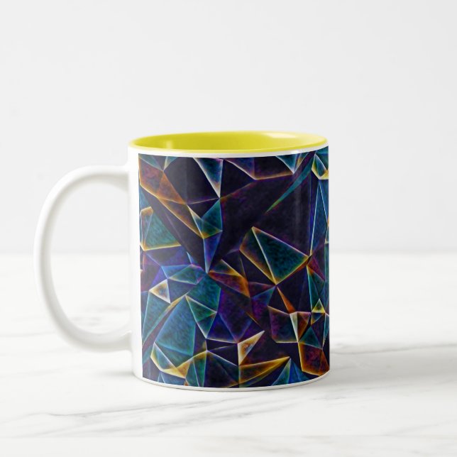 Broken Bubbles Coffee Tasse (Links)