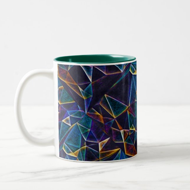 Broken Bubbles Coffee Tasse (Links)
