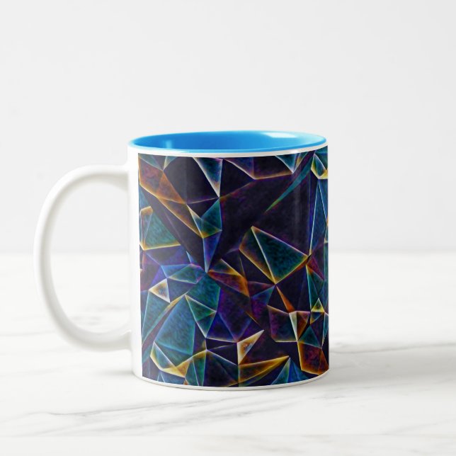Broken Bubbles Coffee Tasse (Links)