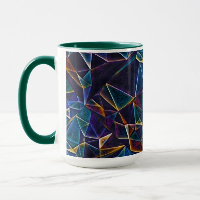 Broken Bubbles Coffee Tasse (Links)
