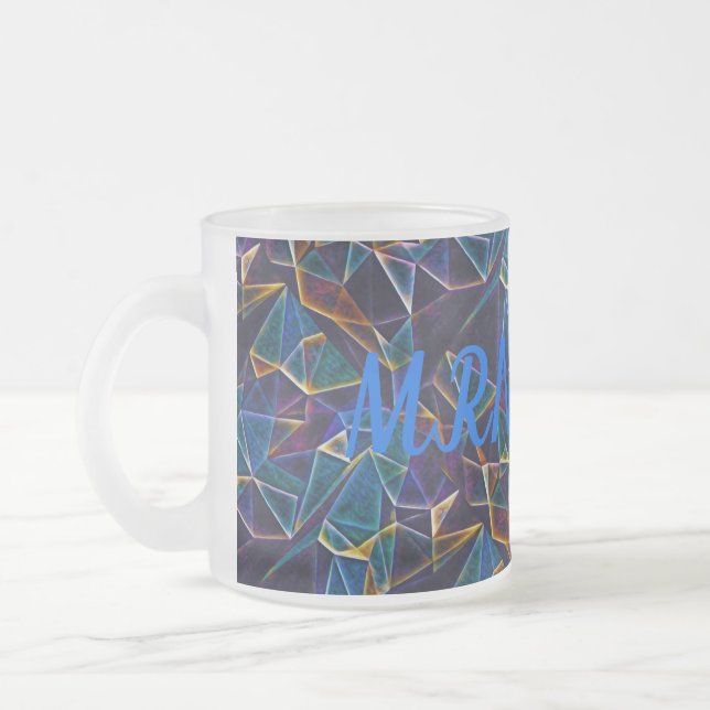 Broken Bubbles Coffee Tasse (Links)