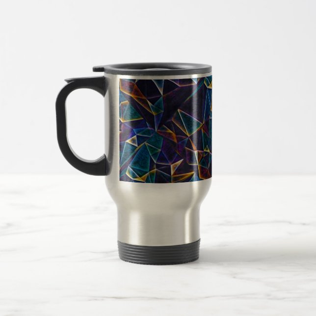Broken Bubbles Coffee Tasse (Links)