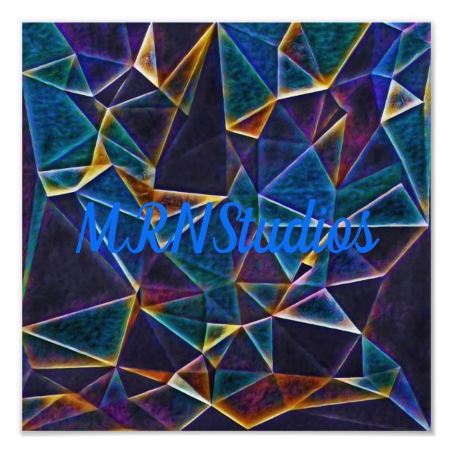 Broken Bubbles Foto drucken (Vorne)