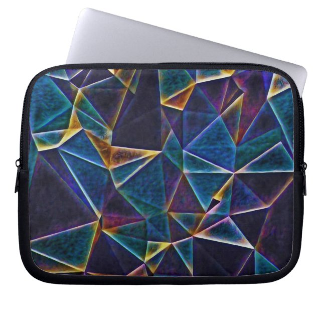 Broken Bubbles Laptop Sleeve (Vorderseite)