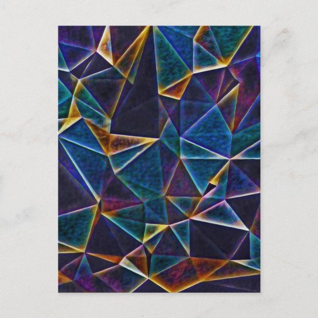 Broken Bubbles Postkarte (Vorderseite)