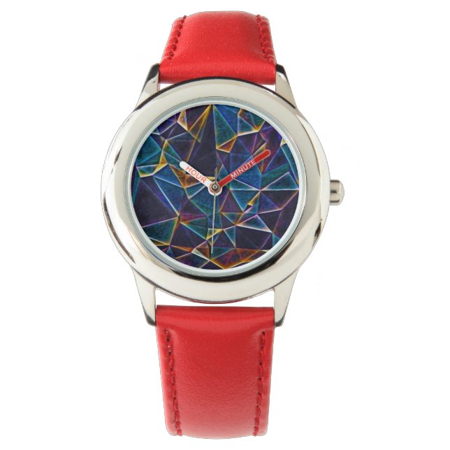 Broken Bubbles Watch Armbanduhr (Vorderseite)