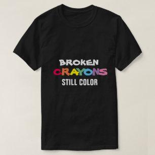 BROKEN CRAYONS NOCH FARBEN T - Shirt