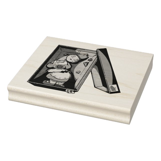 Broken Gnome Gummistempel (Stempel)