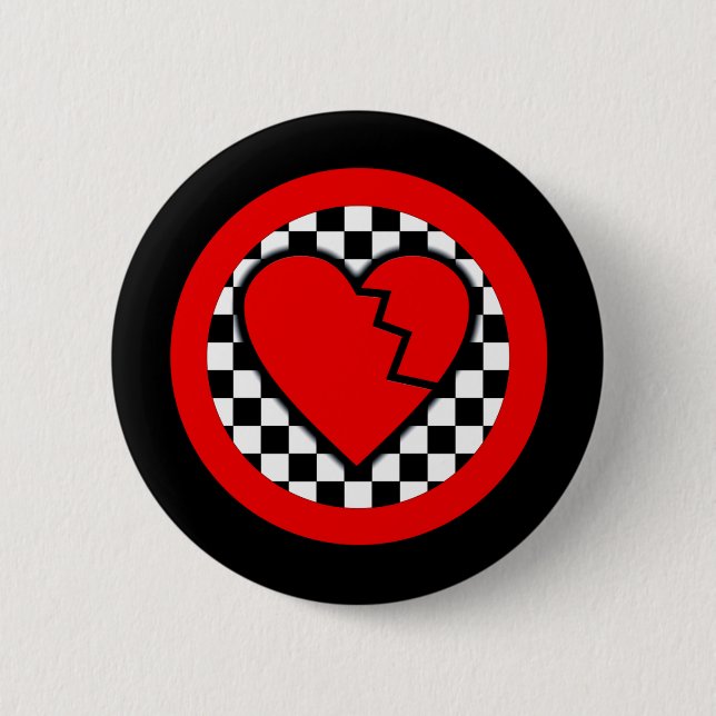 Broken Heart Button (Vorderseite)