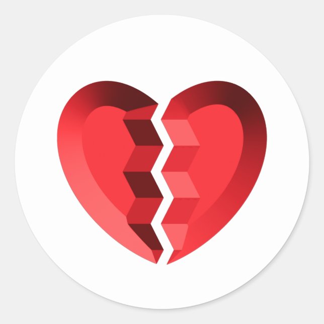 Broken Heart Club / Autocollants (Devant)
