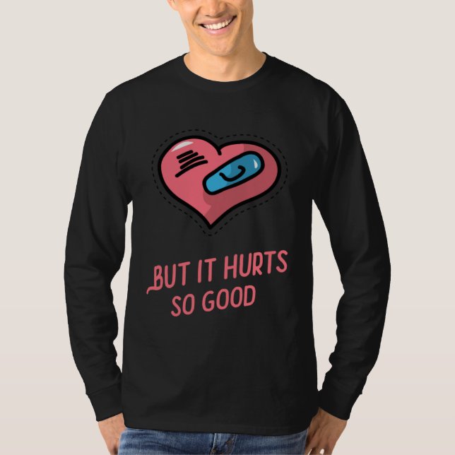 Broken Heart Unisex Valentine s Day T-Shirt (Vorderseite)