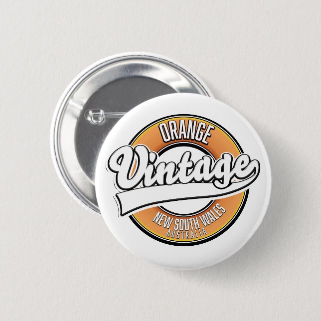 Broken Hill australia Vintages Logo. Button (Vorne & Hinten)