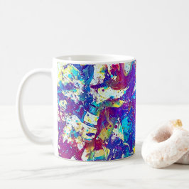 Broken Mood Ring Serie Nr. 1 – Gebrochenes Spektru Kaffeetasse