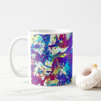 Broken Mood Ring Series No. 1 – Fractured Spectrum Kaffeetasse