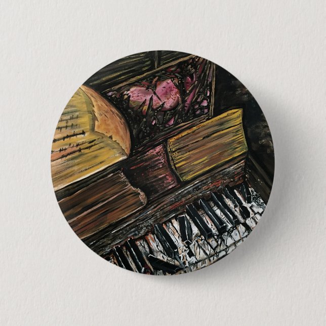 Broken Piano Button (Vorderseite)
