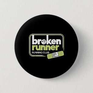 Broken Runner Running Club Rückschläge in C Button