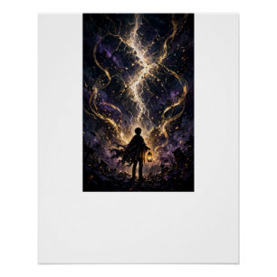 Broken Sky Lamplighter — Kunstposter Poster