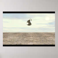 Broken Teacup Hovering