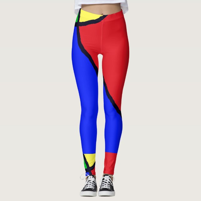 Broken Tile Bold Leggings (Vorderseite)
