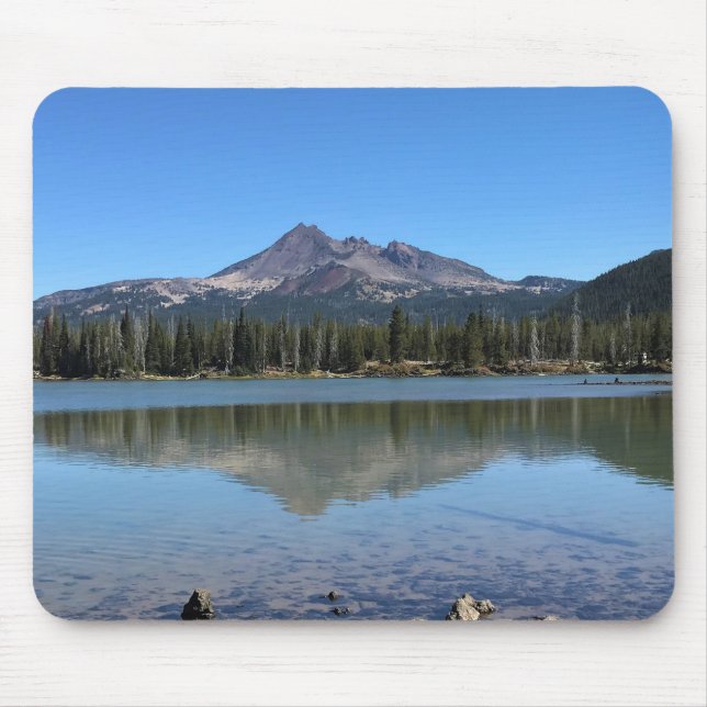 Broken Top at Sparks Lake, Oregon Mousepad (Vorne)