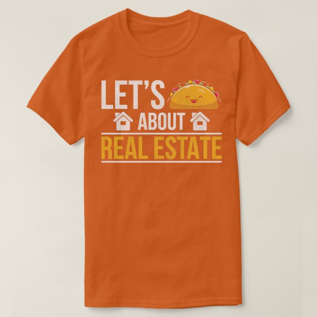 Broker Spaß Zitat Lasse über reales Anwesen Rea T-Shirt (Design vorne)