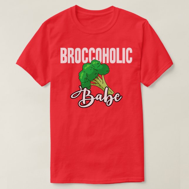 Brokkoalkohol Babe T-Shirt (Design vorne)