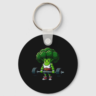 Brokkoli Deadlift Gewichtheben Gym Vegan T-Shirt K Schlüsselanhänger