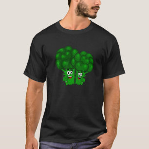 Brokkoli-Familien-Gemüse-Vegetarier-Veganer-Brokko T-Shirt