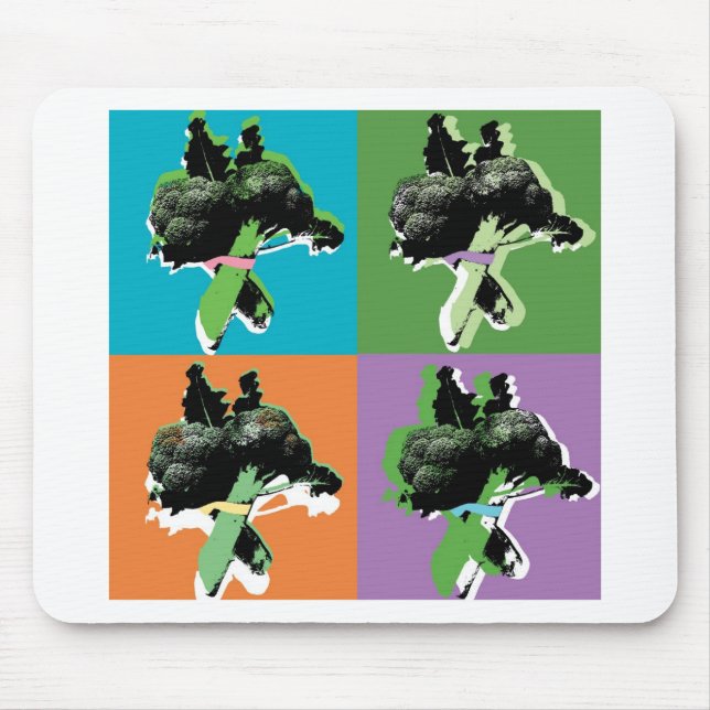 Brokkoli Mousepad (Vorne)