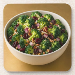 Brokkoli-Nuss-Salat-Set Untersetzer