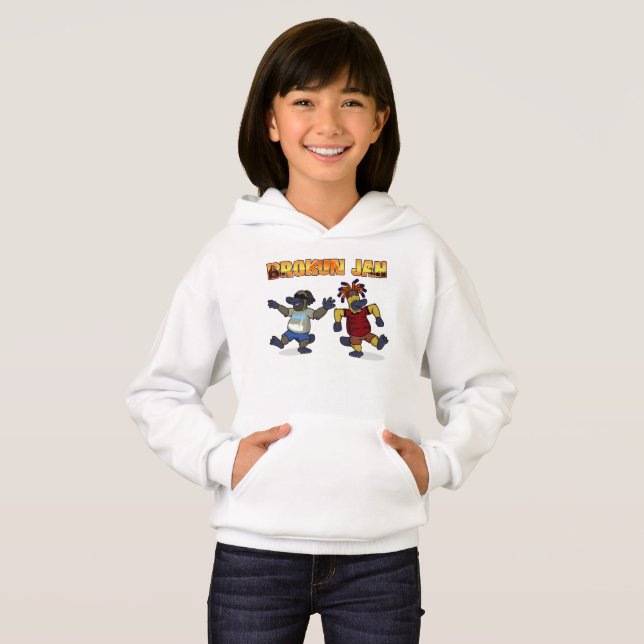 Brokun Jah: Jubilate & Gyrate Hoodie (Vorne ganz)