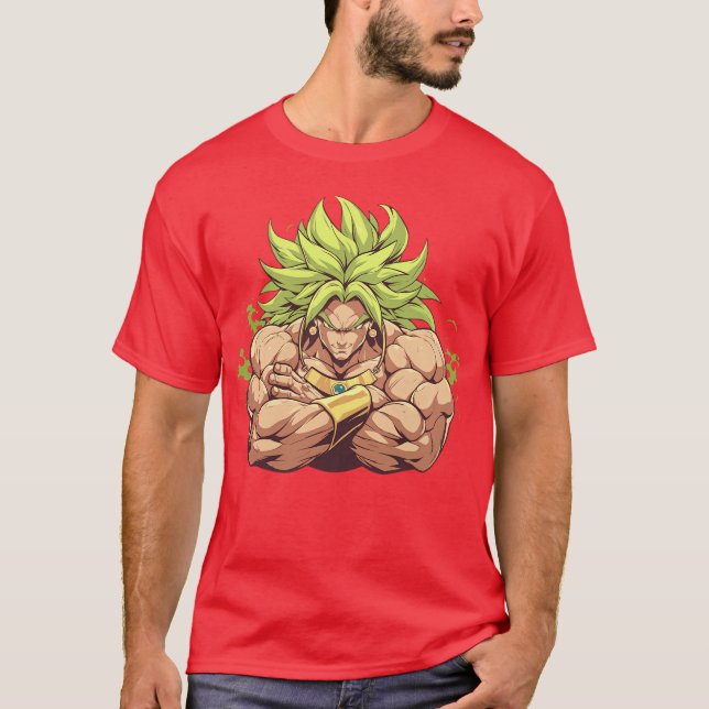 Broly-Druck T-Shirt (Vorderseite)