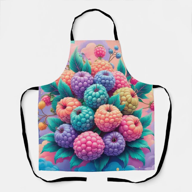 Brombeeren Schürze (Vorderseite)