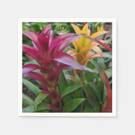 Bromeliad Paper Napkin Serviette