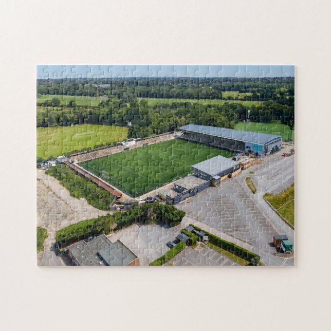 Bromley FC Hayes Lane Stadion Luftbild (Horizontal)