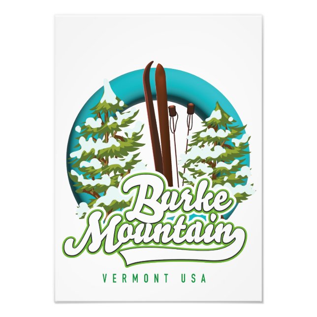 Bromley Mountain Peru Vermont US logo Ski Photo Pr (Devant)