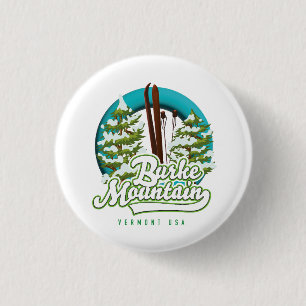 Bromley Mountain Peru Vermont US Ski Logo Schaltfl Button