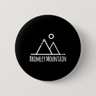 Bromley Mountain Skifahrer Skifahren Camping Wande Button
