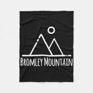 Bromley Mountain Skifahrer Skifahren Camping Wande Fleecedecke