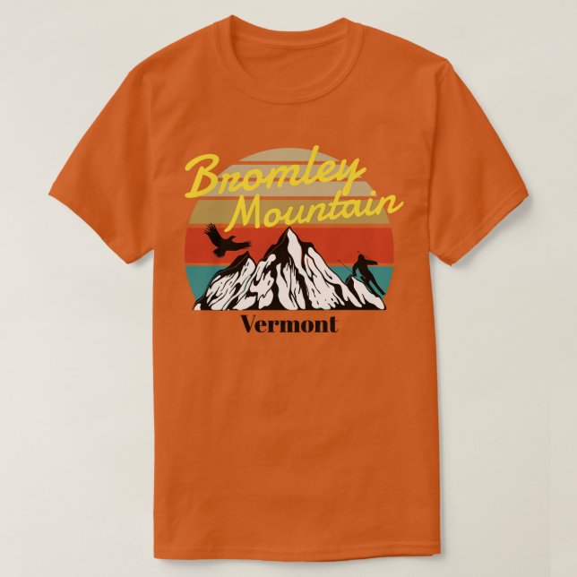 Bromley ski Vermont 3 T-Shirt (Design vorne)