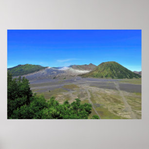 Bromo-Krater Poster