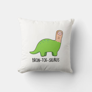 Bron-Toe-Saurus Niedlich Brontosaurus Dinosaurier Kissen