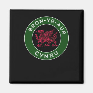 Bron-yr-aur Welsh Place Names Cymru 2 Sticker Magnet