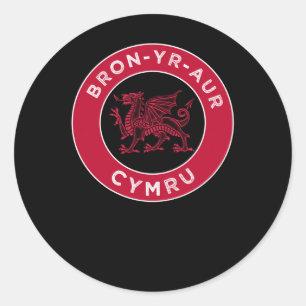 Bron-yr-aur Welsh Place Names Cymru Sticker