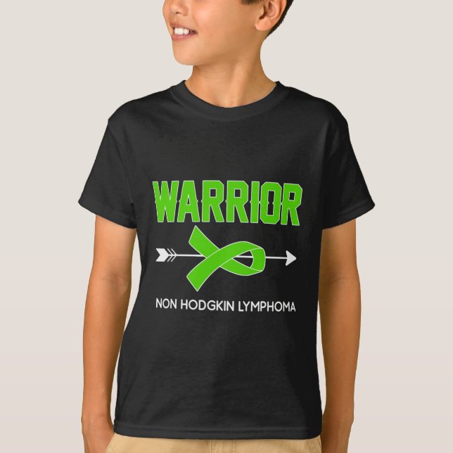 Bronchialkarzinom Nicht-Hodgkin-Lymphom T-Shirt (Vorderseite)